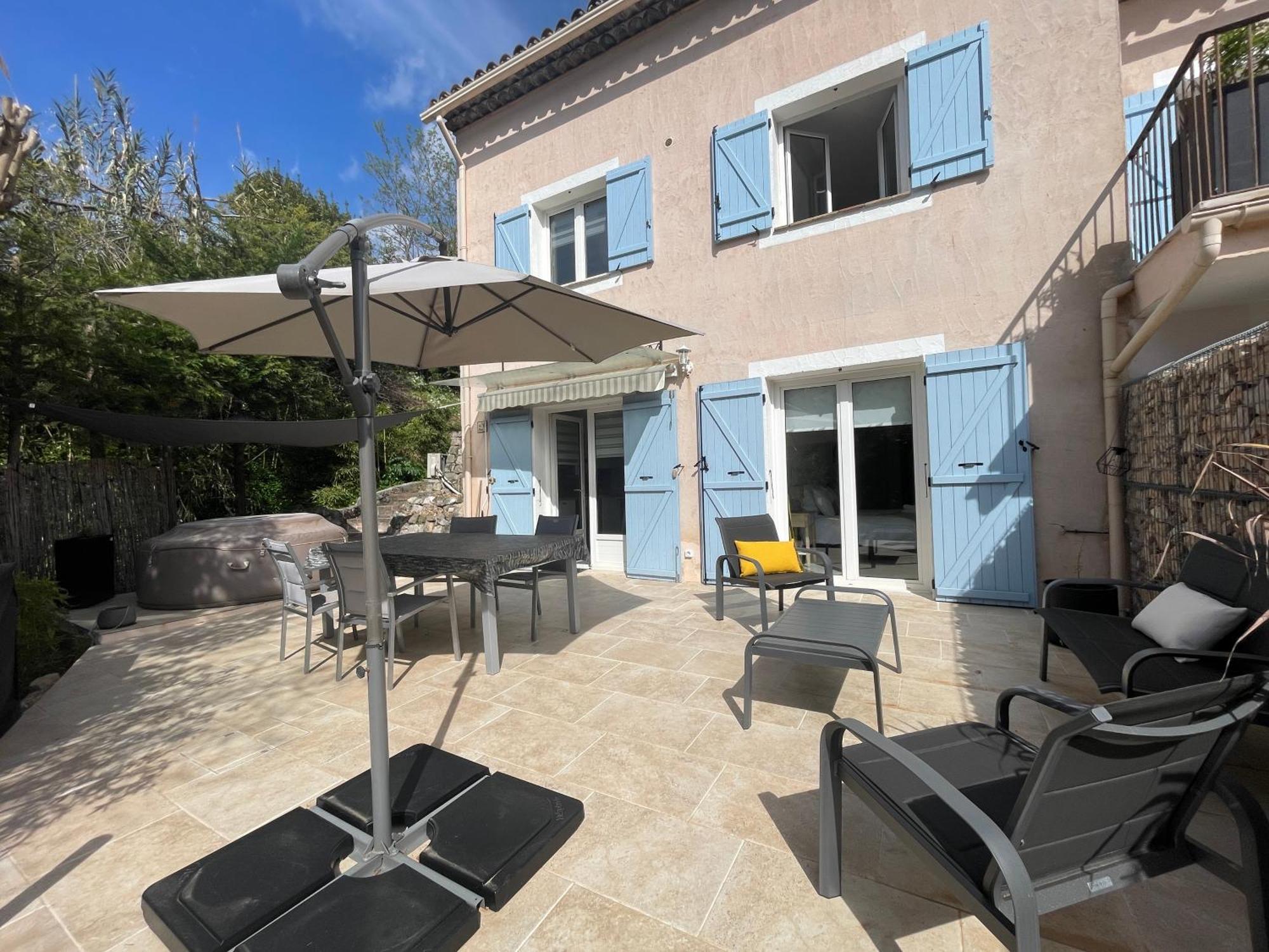 Luva D'Azur, Rez De Villa Le Riou - Le Vallon Le Bar-sur-Loup Exterior photo
